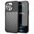 Mobigear Groove iPhone 13 Pro Hülle Flexibles TPU Backcover - Schwarz