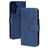 Mobiparts Classic Wallet Samsung Galaxy A37 MagSafe Klapphülle - Steel Blue
