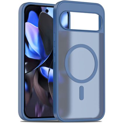 Mobigear Shockproof Google Pixel 10 Pro XL MagSafe Hardcase Backcover - Blau