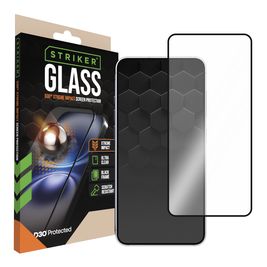 Striker Xtreme Impact Samsung Galaxy A37 Panzerglas Gehärtetes Glas Displayschutz - Hüllenfreundlich