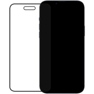 Mobilize Premium iPhone 15 Plus Panzerglas Gehärtetes Glas Displayschutz - Hüllenfreundlich - Schwarz