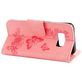 Mobigear Butterfly Samsung Galaxy S8 Hülle Klapphülle Geldbörse - Pink