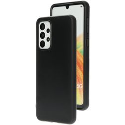 Mobiparts Classic Samsung Galaxy A33 Hülle Flexibles TPU Backcover - Matt Black