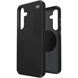 Speck Presidio2 Grip Magnet Samsung Galaxy S25 Plus MagSafe Hülle Hardcase Backcover Stoßfest - Schwarz