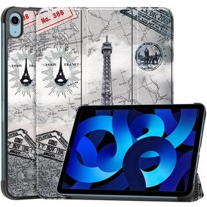 Mobigear Tri-Fold iPad 11 (2025) Hülle Klapphülle - Eiffel Tower
