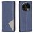 Mobigear Rhombus Slim OPPO Find X6 Hülle Klapphülle - Blau