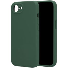 Mobiparts iPhone 16e Silikon Hülle Backcover - Forest Green