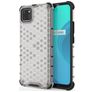 Mobigear Honeycomb Realme C11 (2020) Hülle Hardcase Backcover Stoßfest - Weiß