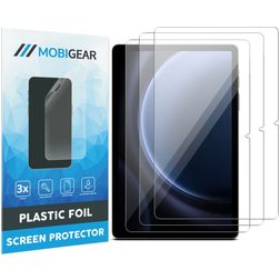 Mobigear Samsung Galaxy Tab S9 FE Displayschutz Schutzfolie - Hüllenfreundlich (3er Pack)