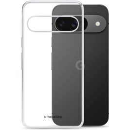 Mobilize Gelly Durchsichtig Google Pixel 9 Hülle Flexibles TPU Backcover - Transparent