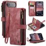 CaseMe C30 iPhone Air Hülle Klapphülle Geldbörse - Rot