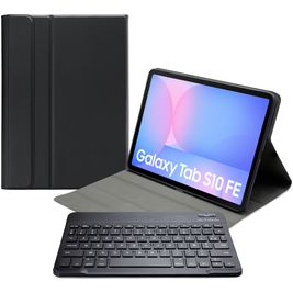 Mobilize Detachable Bluetooth Keyboard Samsung Galaxy Tab S10 FE Hülle AZERTY Bluetooth Tastatur Klapphülle - Schwarz