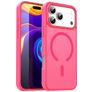Mobigear Shockproof iPhone 17 Pro Max MagSafe Hülle Hardcase Backcover - Rose Red