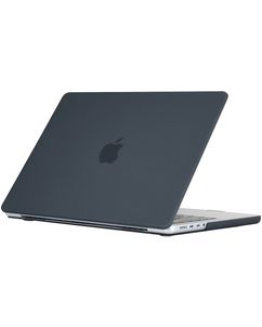 Mobigear Matte MacBook Pro 14 Zoll (2021-2026) Hardcase Hülle MacBook Case - Schwarz - Model A2442 / A2779 / A2918 / A2992 / A3401 / A3112 / A3434 / A3427 / A3426