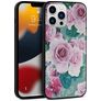 Mobigear Flowers iPhone 14 Plus Hülle Hardcase Backcover - Model 1