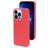 Mobiparts iPhone 13 Pro Silikon Hülle Backcover - Scarlet Red