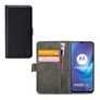 Mobilize Classic Gelly Wallet Motorola Moto G50 Hülle Klapphülle Geldbörse - Schwarz