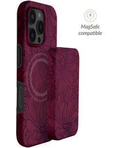 MIO Powerbank 5.000 mAh 15W - MagSafe Kompatibel - Berry Blooms