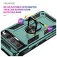 Mobigear Armor Ring Google Pixel 7 Pro Hülle Hardcase Backcover Stoßfest mit Ringhalter - Grün