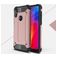 Mobigear Outdoor Motorola One Power Hülle Hardcase Backcover Stoßfest - Roségold
