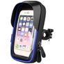 Mobigear Weather Shield Fahrradhalterung Lenkerhalterung Hülle Universal (max 17 cm x 9 cm) - Blau