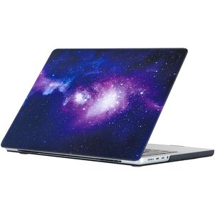 Mobigear Design MacBook Pro 16 Zoll (2021-2026) Hardcase Hülle MacBook Case - Galaxy - Model A2485 / A2780 / A2991 / A3186 / A3428 / A3429