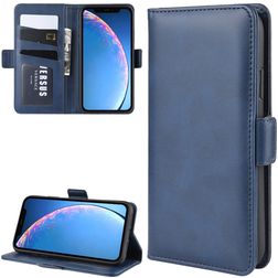 Mobigear Slim Magnet iPhone 11 Klapphülle Portemonnaie - Dunkelblau