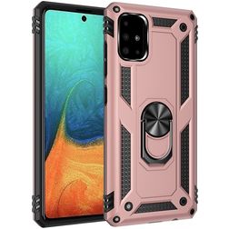Mobigear Armor Shockproof Case Ringrose Gold Samsung Galaxy A71