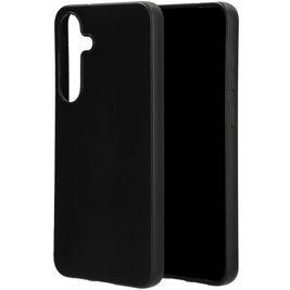Mobiparts Classic Samsung Galaxy S25 Plus Hülle Flexibles TPU Backcover - Schwarz