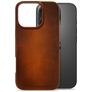 Mobilize Premium iPhone 16 Pro MagSafe Hülle Echtes Leder Backcover - Burned Cognac