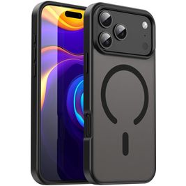 Mobigear Shockproof iPhone 17 Pro Max MagSafe Hülle Hardcase Backcover - Schwarz