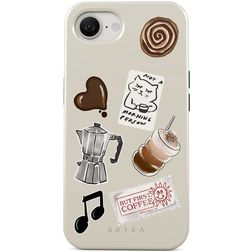 Burga Tough iPhone 16e MagSafe Hülle Hardcase Backcover Stoßfest - Oat Milk Please