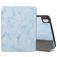 Mobigear Tri-Fold Marble iPad 11 (2025) Hülle Klapphülle + Stifthalter - Blau
