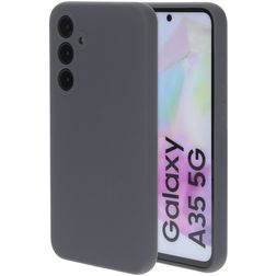 Mobiparts Samsung Galaxy A35 Silikon Backcover - Urban Grey