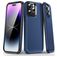 Mobigear Slim Armor iPhone 15 Pro Max Hülle Hardcase Backcover Stoßfest - Marineblau
