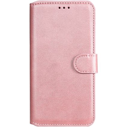 Mobigear Wallet Motorola Moto E6s (2020) Hülle Klapphülle Geldbörse - Pink