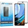 Mobigear Premium Xiaomi Redmi 9T Panzerglas Gehärtetes Glas Displayschutz - Hüllenfreundlich - Schwarz