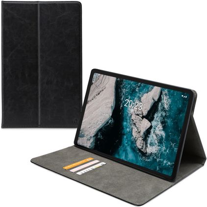 Mobilize Premium Folio Nokia T20 Hülle Klapphülle - Schwarz