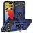 Mobigear Armor Ring iPhone 17 Pro Max Hülle Hardcase Backcover Stoßfest mit Ringhalter - Blau