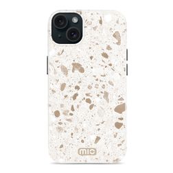 MIO iPhone 15 MagSafe Hülle Hardcase Backcover - Soft Terrazzo