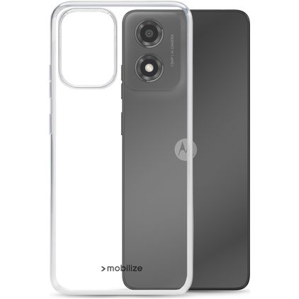 Mobilize Gelly Transparent Motorola Moto E14 TPU (flexibel) Backcover - Transparent