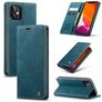 Caseme 013 iPhone 12 Pro Hülle Klapphülle Geldbörse - Blau
