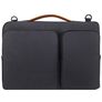 Mobigear Traveler Nylon Laptop Umhängetasche Laptoptasche - Schwarz