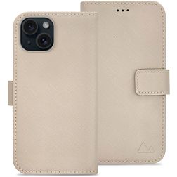 My Style Flex Wallet iPhone 14 Hülle Klapphülle Geldbörse - Warm Taupe