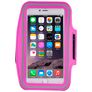 Mobigear Handyhalterung Joggen iPhone 7 Plus Sporthülle Neopren Sportarmband - Magenta