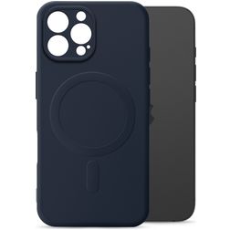 My Style Protective Flex iPhone 16 Pro Max MagSafe Hülle Flexibles TPU Backcover - Marineblau