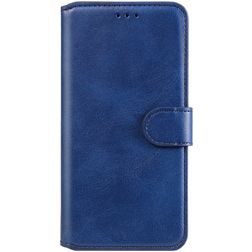 Mobigear Wallet Realme 6 Hülle Klapphülle Geldbörse - Blau