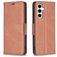 Mobigear Excellent Samsung Galaxy S24 FE Hülle Klapphülle Geldbörse - Braun