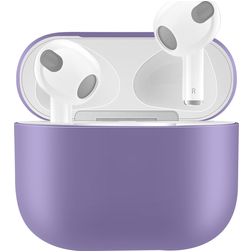 Mobigear Colors Apple AirPods 3 Hülle Flexibles Silikon - Lila