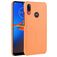 Mobigear Croco Motorola Moto E6 Plus Hülle Backcover - Orange